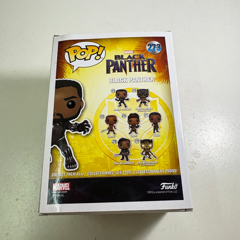 Black Panther GLOW - Marvel Funko Pop 273 Vinyl Figure (11.4 Cm L × 8.9 Cm W × 15.9 Cm H)