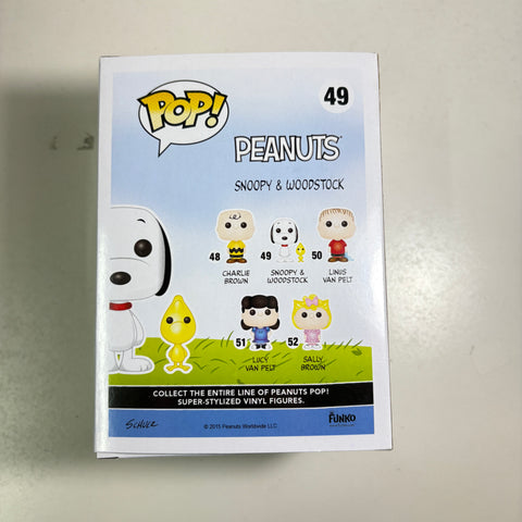 Peanuts - Snoopy and Woodstock Funko Pop 49