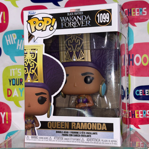 Queen Ramonda - Black Panther Marvel Funko Pop 1099 Vinyl Figure (11.4 Cm L × 8.9 Cm W × 15.9 Cm H)
