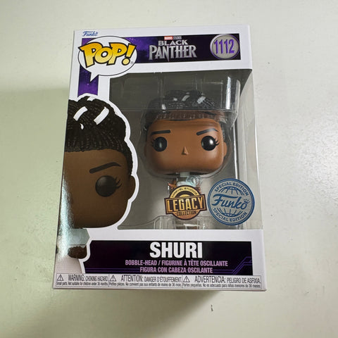 Shuri - Black Panther Marvel Funko Pop 1112 Vinyl Figure (11.4 Cm L × 8.9 Cm W × 15.9 Cm H)