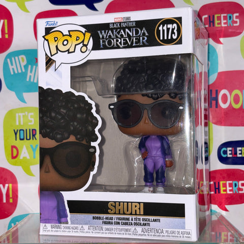 Shuri - Black Panther Marvel Funko Pop 1173 Vinyl Figure (11.4 Cm L × 8.9 Cm W × 15.9 Cm H)