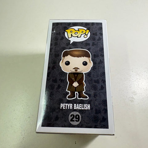 BOX FLAWS VIEW PHOTOS Petyr Baelish - Game of Thrones Funko Pop 29 Vinyl Figure (11.4 Cm L × 8.9 Cm W × 15.9 Cm H) )