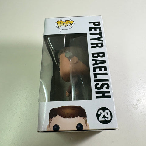 BOX FLAWS VIEW PHOTOS Petyr Baelish - Game of Thrones Funko Pop 29 Vinyl Figure (11.4 Cm L × 8.9 Cm W × 15.9 Cm H) )