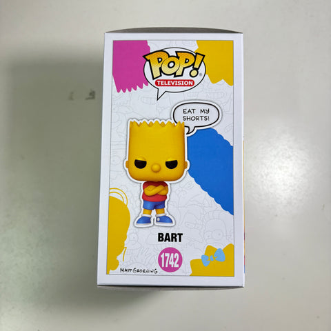 The Simpsons - Bart Simpson (Eat my Shorts) Funko Pop 1742 Exclusive