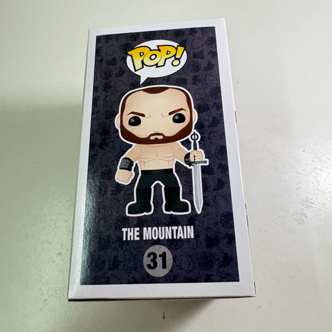 The Mountain - Game of Thrones Funko Pop 31 Vinyl Figure (11.4 Cm L × 8.9 Cm W × 15.9 Cm H)