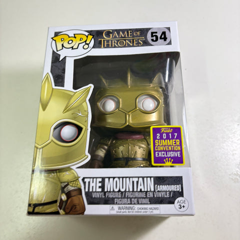 The Mountain Armoured - Game of Thrones Funko Pop 54 Vinyl Figure (11.4 Cm L × 8.9 Cm W × 15.9 Cm H)