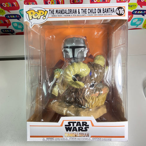 The Mandalorian & The Child on Bantha - Star Wars Funko Pop 416