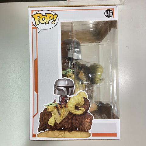 The Mandalorian & The Child on Bantha - Star Wars Funko Pop 416