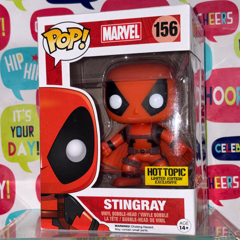 Deadpool - Marvel Funko Pop 156 Vinyl Figure (11.4 Cm L × 8.9 Cm W × 15.9 Cm H)