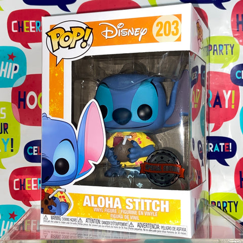 Stitch (Aloha)  - Funko Pop 203 Exclusive