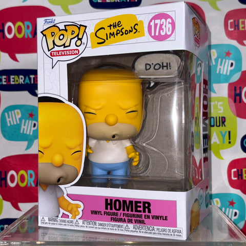 The Simpsons - Homer Simpson D'oh! Funko Pop 1736