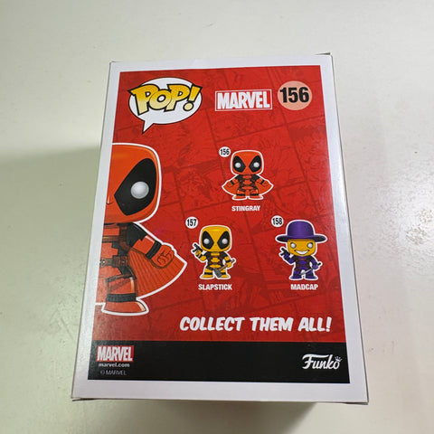 Deadpool - Marvel Funko Pop 156 Vinyl Figure (11.4 Cm L × 8.9 Cm W × 15.9 Cm H)