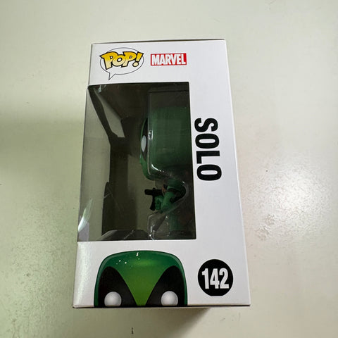 Deadpool SOLO - Marvel Funko Pop 142 Vinyl Figure (11.4 Cm L × 8.9 Cm W × 15.9 Cm H)