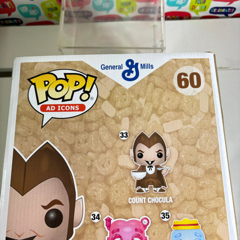 Count Chocula JUMBO Funko Pop Ad Icons 60 Exclusive (20.5 Cm L × 22.5 Cm W × 32.5 Cm H)