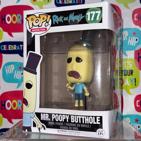 Rick and Morty - Mr. Poopy Butthole Funko Pop 177