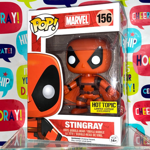 Deadpool (Stingray) - Marvel Funko Pop 156 Hot Topic