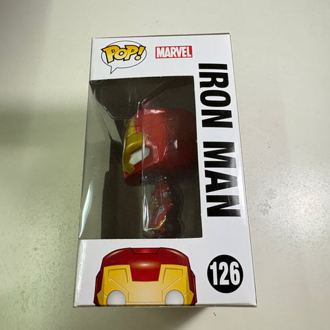 Iron Man - Captain America Civil War Marvel Funko Pop 126 Vinyl Figure (11.4 Cm L × 8.9 Cm W × 15.9 Cm H)