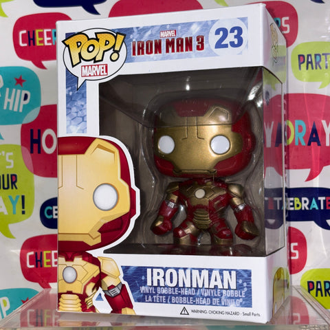 Iron Man - Marvel Funko Pop 23 Vinyl Figure (11.4 Cm L × 8.9 Cm W × 15.9 Cm H)