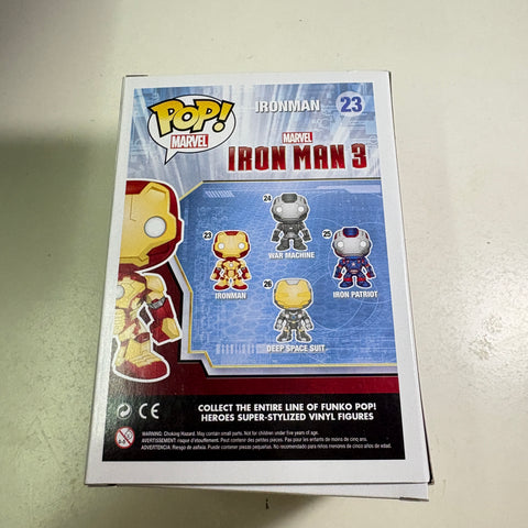 Iron Man - Marvel Funko Pop 23 Vinyl Figure (11.4 Cm L × 8.9 Cm W × 15.9 Cm H)