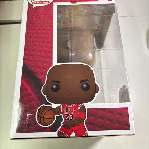 BOX FLAWS VIEW PHOTOS Michael Jordan JUMBO Funko Pop 75 Sports Basketball (20.5 Cm L × 22.5 Cm W × 32.5 Cm H)