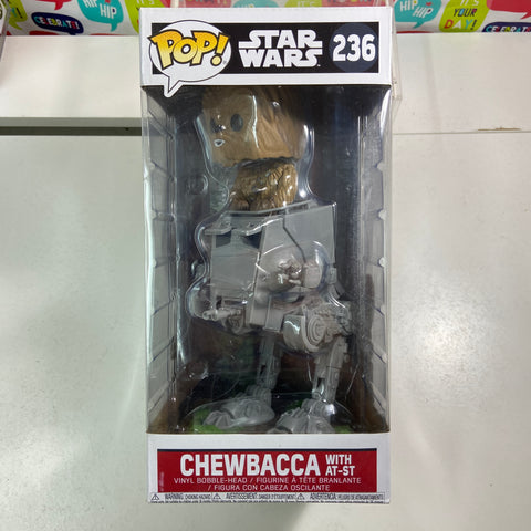 Chewbacca with AT-ST - Star Wars Funko Pop 236