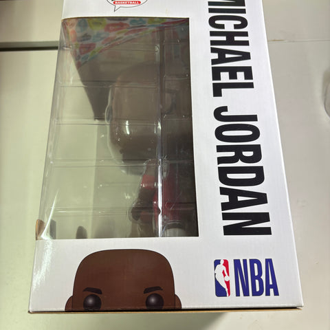 BOX FLAWS VIEW PHOTOS Michael Jordan JUMBO Funko Pop 75 Sports Basketball (20.5 Cm L × 22.5 Cm W × 32.5 Cm H)