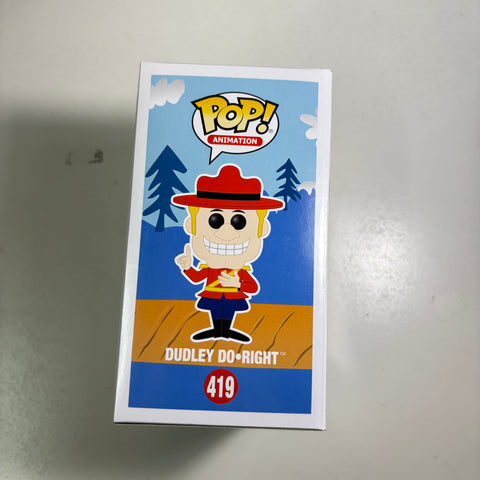 Dudley Do-right Funko Pop 419 Canadian Convention Exclusive