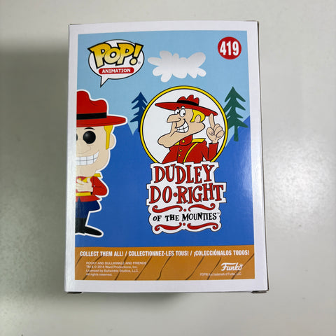 Dudley Do-right Funko Pop 419 Canadian Convention Exclusive