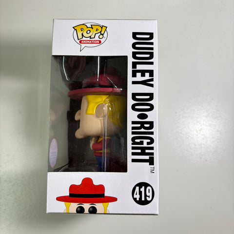 Dudley Do-right Funko Pop 419 Canadian Convention Exclusive