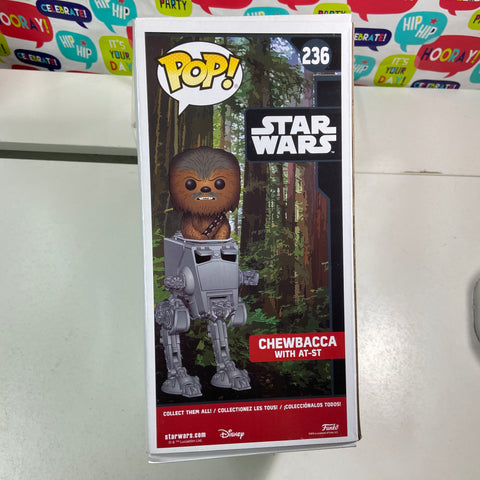 Chewbacca with AT-ST - Star Wars Funko Pop 236