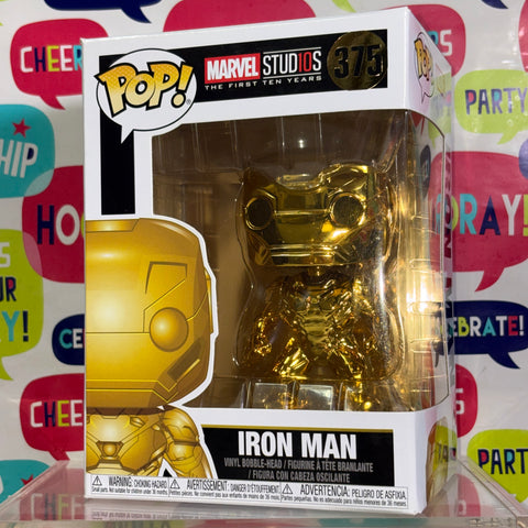Iron Man - Marvel Funko Pop 375 Vinyl Figure (11.4 Cm L × 8.9 Cm W × 15.9 Cm H)