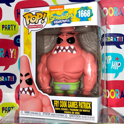Spongebob Squarepants - Patrick Star (Fry Cook Games) Funko Pop 1668
