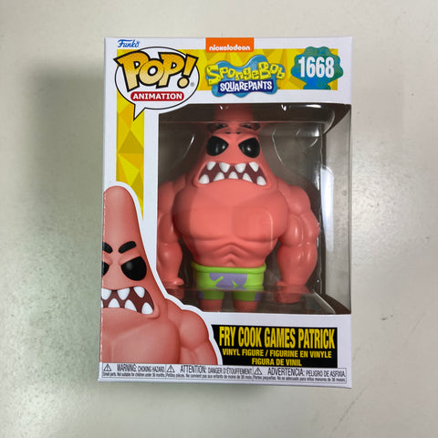 Spongebob Squarepants - Patrick Star (Fry Cook Games) Funko Pop 1668