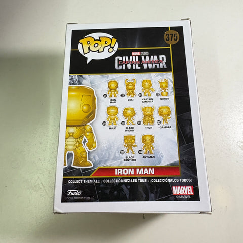 Iron Man - Marvel Funko Pop 375 Vinyl Figure (11.4 Cm L × 8.9 Cm W × 15.9 Cm H)
