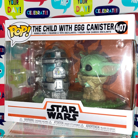Grogu/The Child with Egg Canister - Star Wars Funko Pop 407