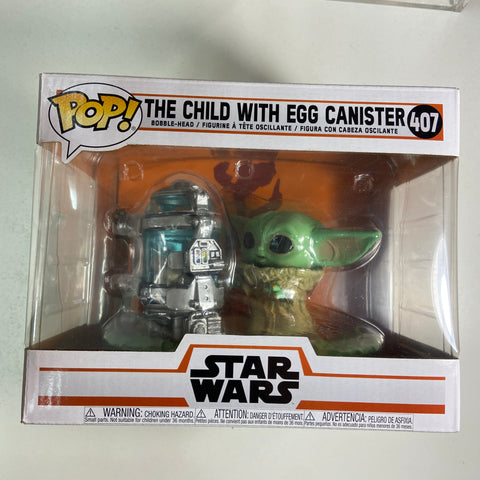 Grogu/The Child with Egg Canister - Star Wars Funko Pop 407