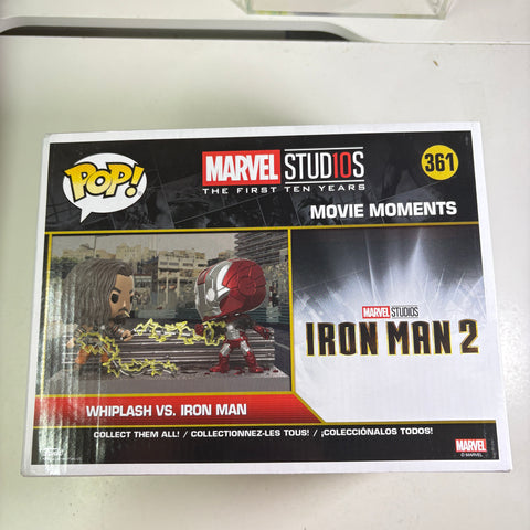 Whiplash vs Iron Man - Marvel Funko Pop 361 Vinyl Figure (33.0 Cm L × 12.1 Cm W × 20.3 Cm H)