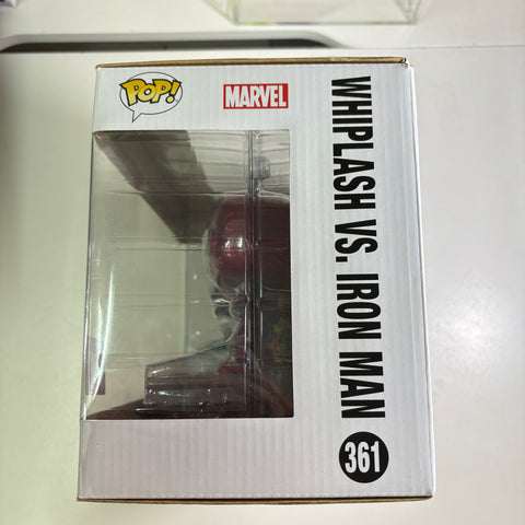 Whiplash vs Iron Man - Marvel Funko Pop 361 Vinyl Figure (33.0 Cm L × 12.1 Cm W × 20.3 Cm H)