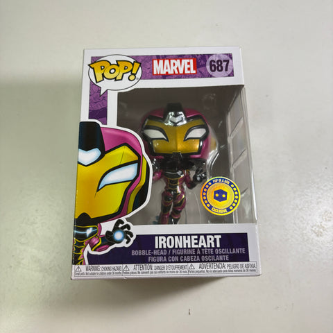 Iron Heart - Marvel Funko Pop 687 Vinyl Figure (11.4 Cm L × 8.9 Cm W × 15.9 Cm H)
