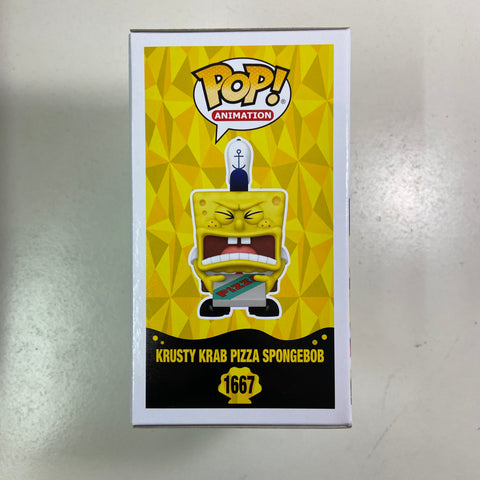 Spongebob Squarepants (Krusty Krab Pizza) - Funko Pop 1667
