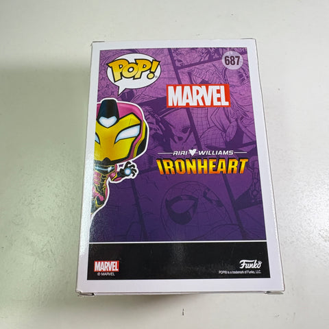 Iron Heart - Marvel Funko Pop 687 Vinyl Figure (11.4 Cm L × 8.9 Cm W × 15.9 Cm H)