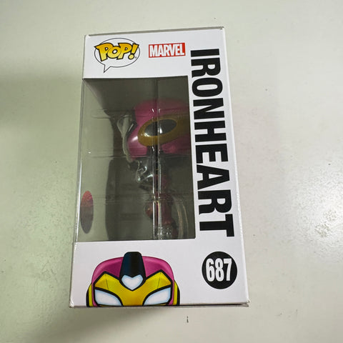 Iron Heart - Marvel Funko Pop 687 Vinyl Figure (11.4 Cm L × 8.9 Cm W × 15.9 Cm H)