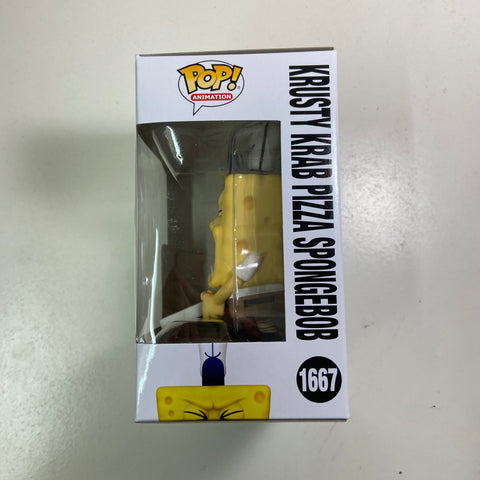 Spongebob Squarepants (Krusty Krab Pizza) - Funko Pop 1667