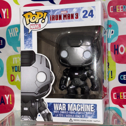 War Machine- Marvel Funko Pop 24 Vinyl Figure (11.4 Cm L × 8.9 Cm W × 15.9 Cm H)