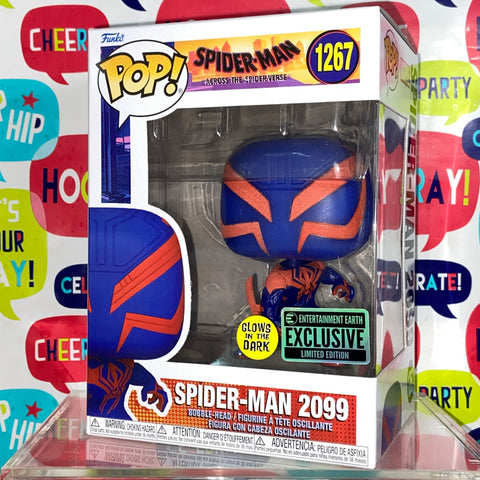 Spider-Man (2099) - Funko Pop 1267 Entertainment Exclusive GLOW