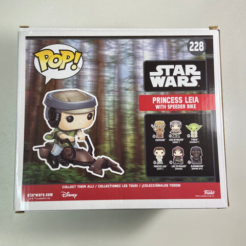 Princess Leia with Speeder Bike - Star Wars Funko Pop 228