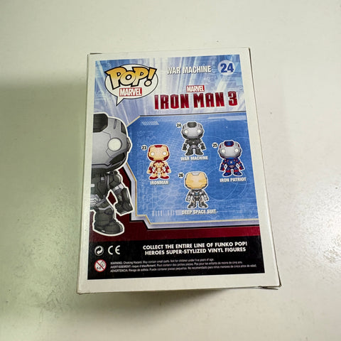 War Machine- Marvel Funko Pop 24 Vinyl Figure (11.4 Cm L × 8.9 Cm W × 15.9 Cm H)