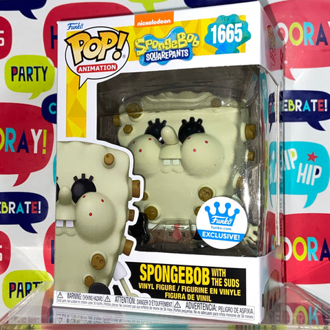 Spongebob Squarepants (with Suds) - Funko Pop 1665 Funko Shop Exclusive