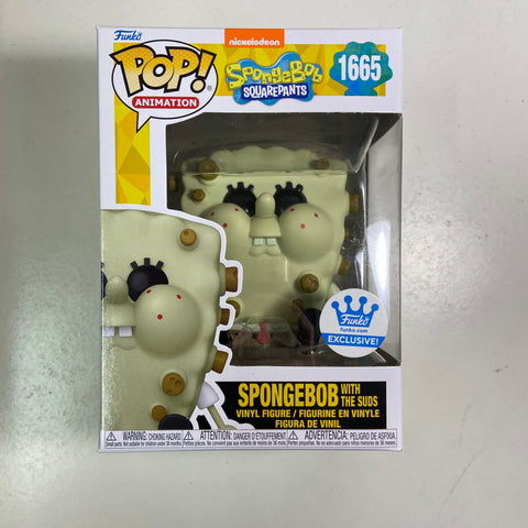 Spongebob Squarepants (with Suds) - Funko Pop 1665 Funko Shop Exclusive