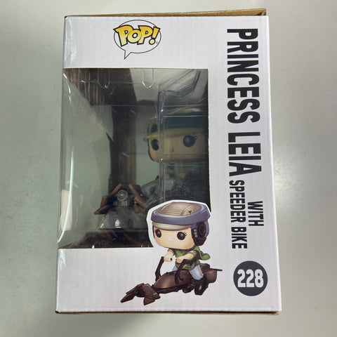 Princess Leia with Speeder Bike - Star Wars Funko Pop 228